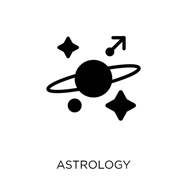 Icona Astrologica Disegno Simboli Astrologici Della Collezione Astronomia — Vettoriale Stock