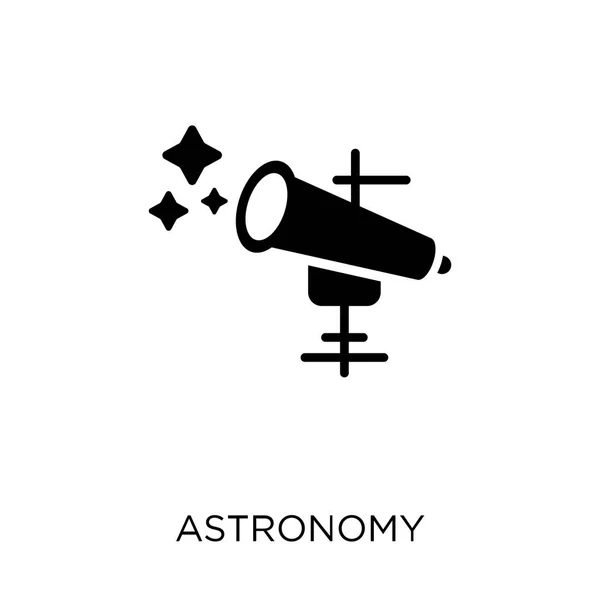 Icône Astronomie Conception Symboles Astronomiques Collection Astronomy — Image vectorielle