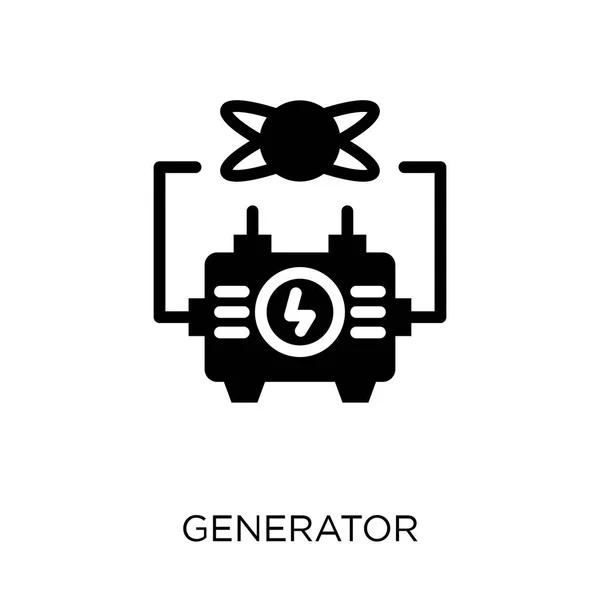Icona Del Generatore Design Del Simbolo Del Generatore Dalla Collezione — Vettoriale Stock