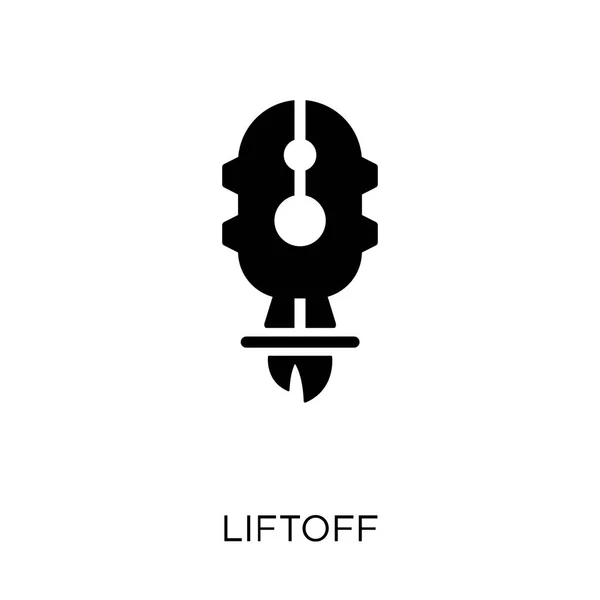 Liftoff Symbol Abheben Symboldesign Aus Astronomie Sammlung — Stockvektor