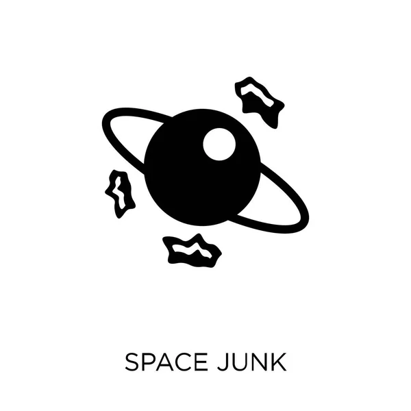Space Junk Icon Space Junk Symbol Design Astronomy Collection — Stock Vector