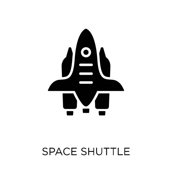 Ícone Nave Espacial Projeto Símbolo Ônibus Espacial Coleção Astronomia —  Vetores de Stock