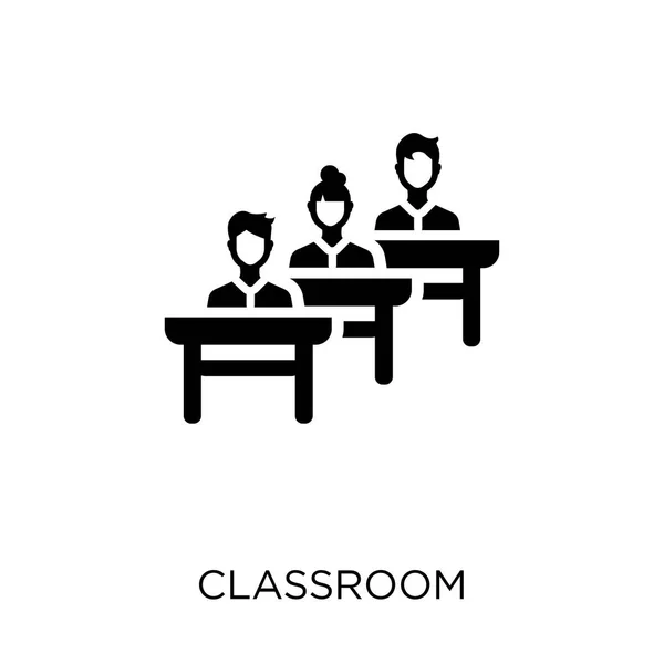 教室のアイコン 教育のコレクションから教室シンボル デザイン — ストックベクタ