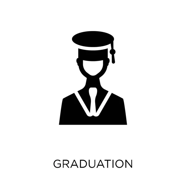 毕业图标 从在线学习收藏中的毕业符号设计 — 图库矢量图片
