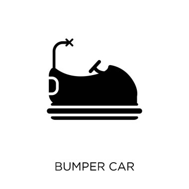 Çarpışan araba simgesi. Çarpışan araba sembolü tasarım eğlence Collection.