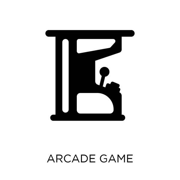 Arcade Oyun Simgesi Arcade Oyun Simgesi Tasarım Eğlence Collection — Stok Vektör