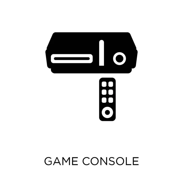 Ícone Console Jogo Design Símbolo Console Jogos Coleção Entretenimento — Vetor de Stock