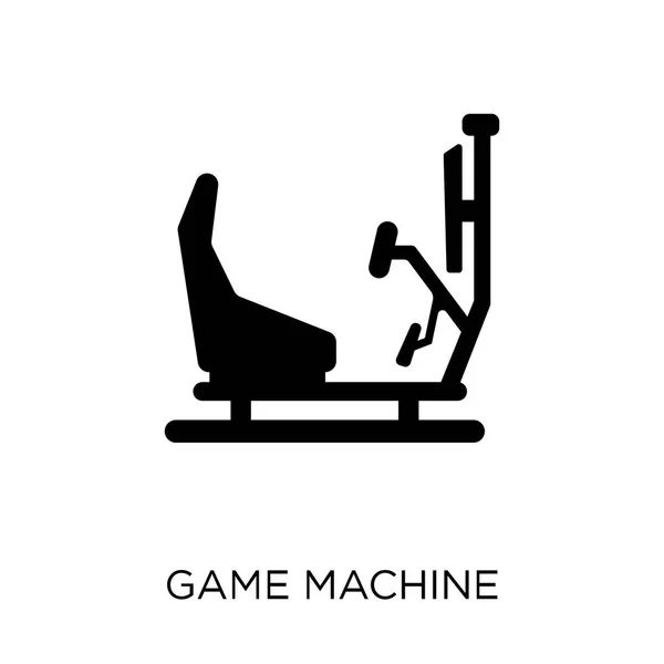 Ícone Máquina Jogo Design Símbolo Máquina Jogo Coleção Arcade —  Vetores de Stock