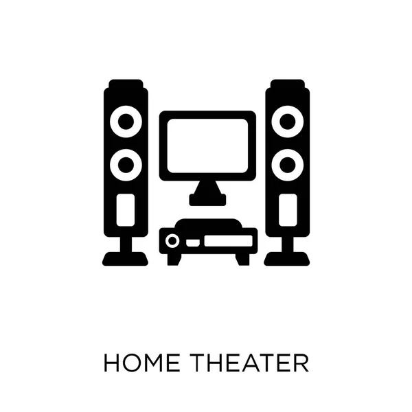 Heimkino Design Von Heimkino Symbolen Aus Der Unterhaltungssammlung — Stockvektor