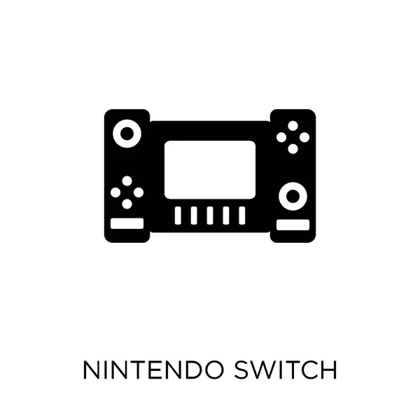 Icona Interruttore Nintendo Nintendo Switch Symbol Design Della Collezione Entertainment — Vettoriale Stock