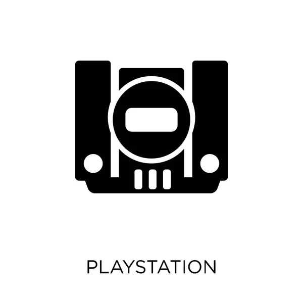 Icona Della Playstation Playstation Design Simbolo Della Collezione Entertainment — Vettoriale Stock