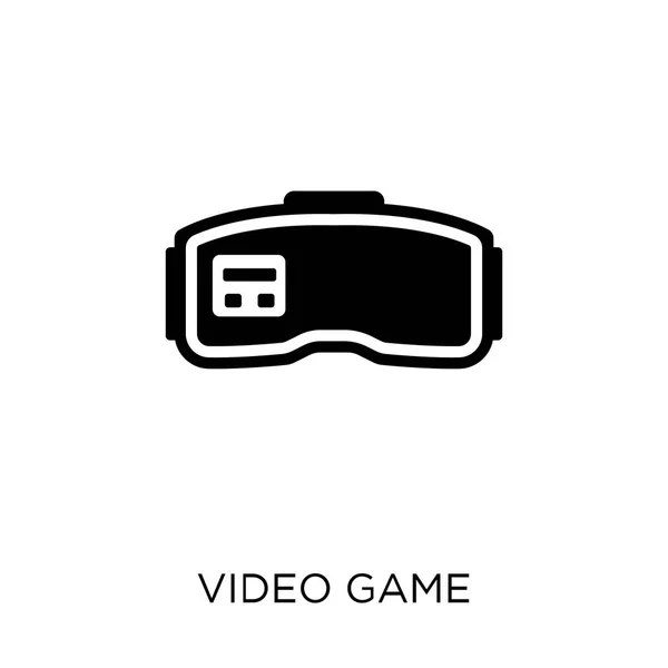 ビデオゲームのアイコン エンターテイメント コレクションからビデオゲーム シンボル デザイン — ストックベクタ