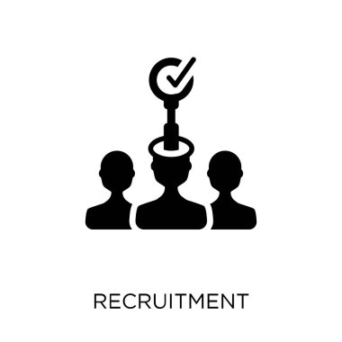 İşe Alım simgesi. İşe Alım sembolü tasarım insan kaynakları Collection.
