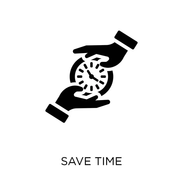Зберегти Піктограму Часу Зберегти Дизайн Символів Часу Колекції Time Managernet — стоковий вектор