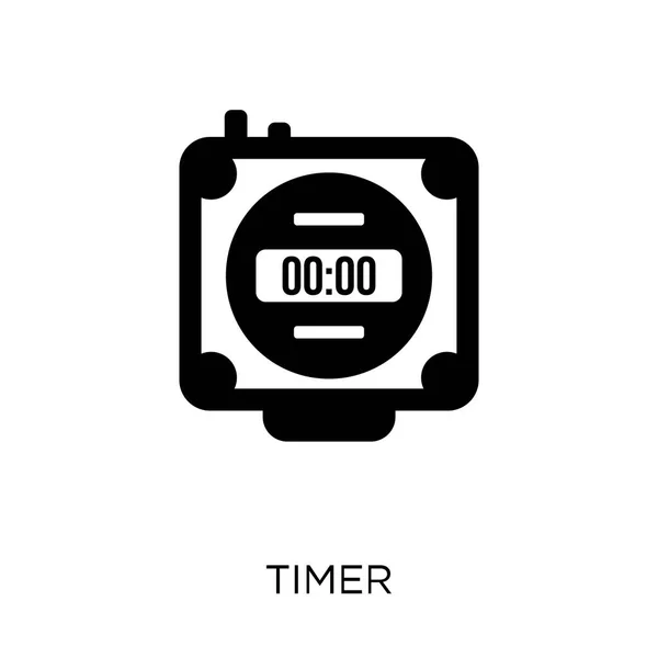 Timer Symbol Timer Symboldesign Aus Der Zeit Managemnet Collection — Stockvektor