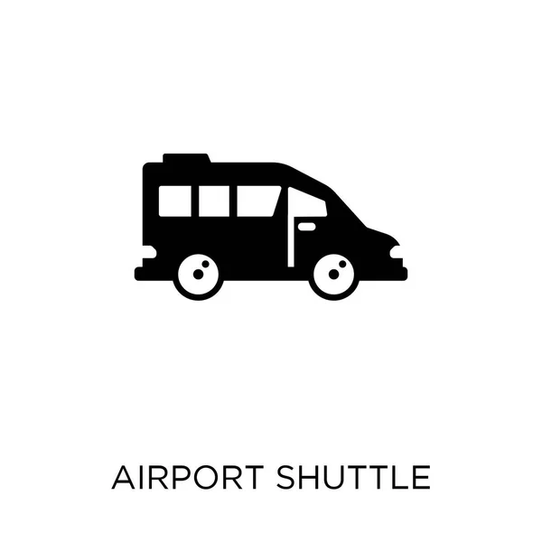 Flughafen Shuttle Symbol Flughafen Shuttle Symbol Design Aus Transport Sammlung — Stockvektor