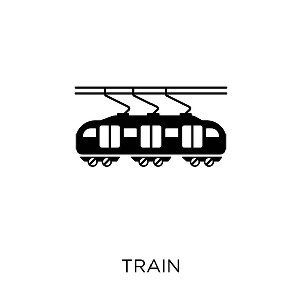 Tåg Ikonen Tåg Symbol Design Från Transport Samling — Stock vektor