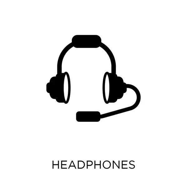 Ακουστικά Εικονίδιο Ακουστικά Σύμβολο Σχεδιασμού Από Συλλογή Ηλεκτρονικών Συσκευών — Διανυσματικό Αρχείο