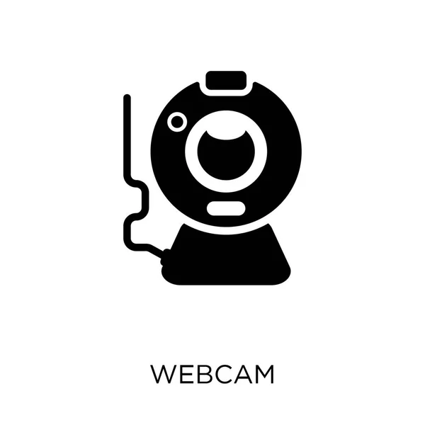 Ícone Webcam Design Símbolo Webcam Coleção Dispositivos Eletrônicos — Vetor de Stock