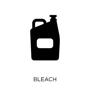 Çamaşır suyu simgesi. Simge tasarım hijyen koleksiyonundan çamaşır suyu. Basit öğe vektör çizim beyaz arka plan üzerinde.