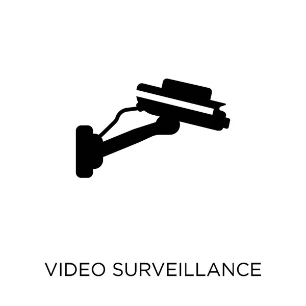 Ícone Vigilância Por Vídeo Projeto Símbolo Vigilância Por Vídeo Coleção — Vetor de Stock