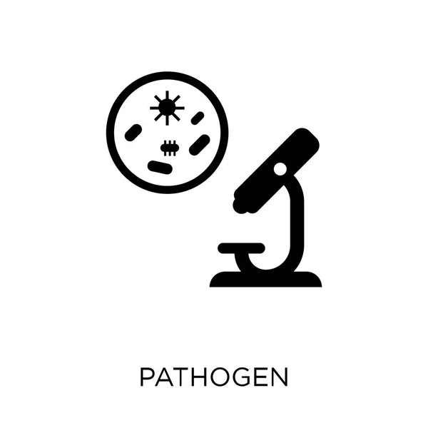 Icono Patógeno Diseño Símbolo Patógeno Colección Hygiene Ilustración Simple Del — Vector de stock