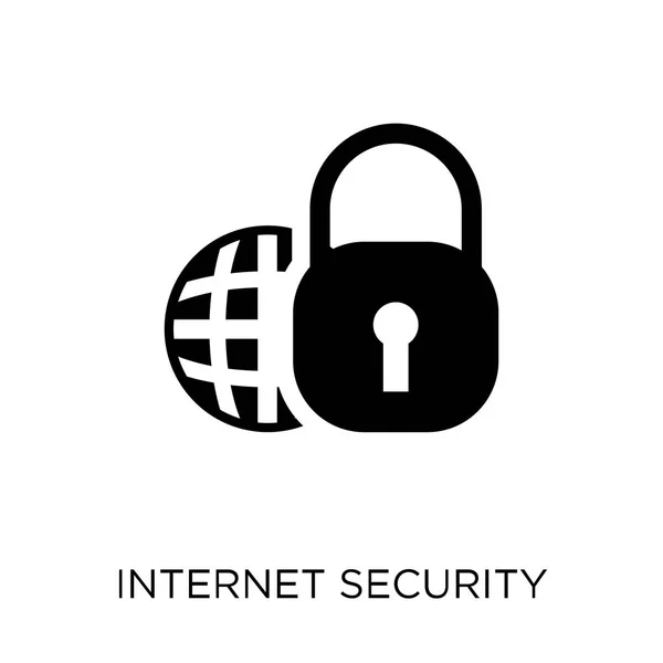 Icono Seguridad Internet Diseño Símbolos Seguridad Internet Colección Seguridad Internet — Vector de stock