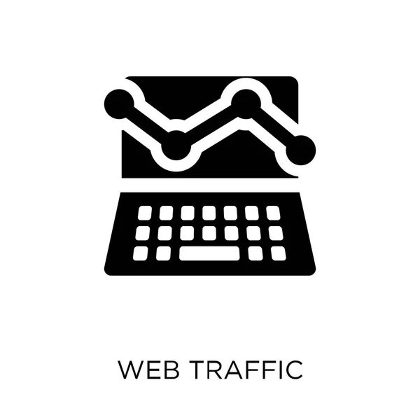 Web Traffic Icon Web Traffic Symbol Design Networking Collection Simple — Stock Vector