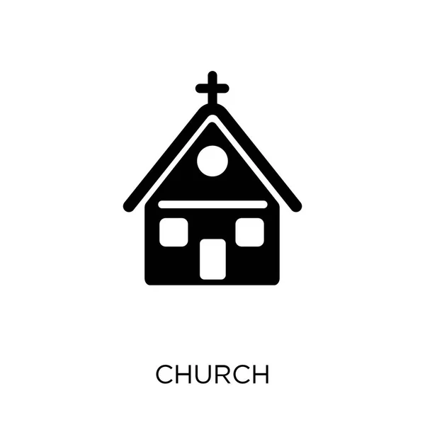 Kerk Pictogram Kerk Pictogram Symbool Ontwerp Uit Collectie Van Maps — Stockvector