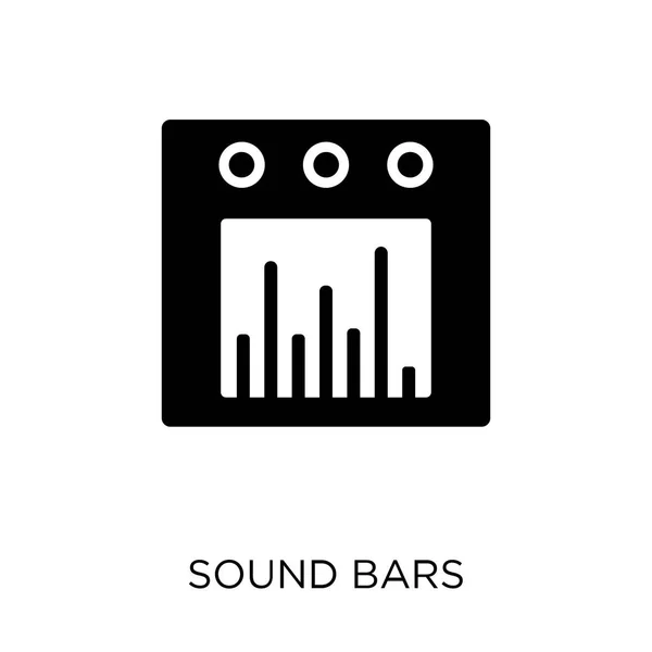 Icône Des Barres Sonores Symbole Barres Sonores Collection Music Illustration — Image vectorielle