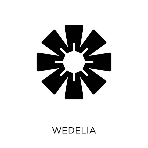 Wedelia Icon Wedelia Symbol Design Nature Collection Simple Element Vector — Stock Vector