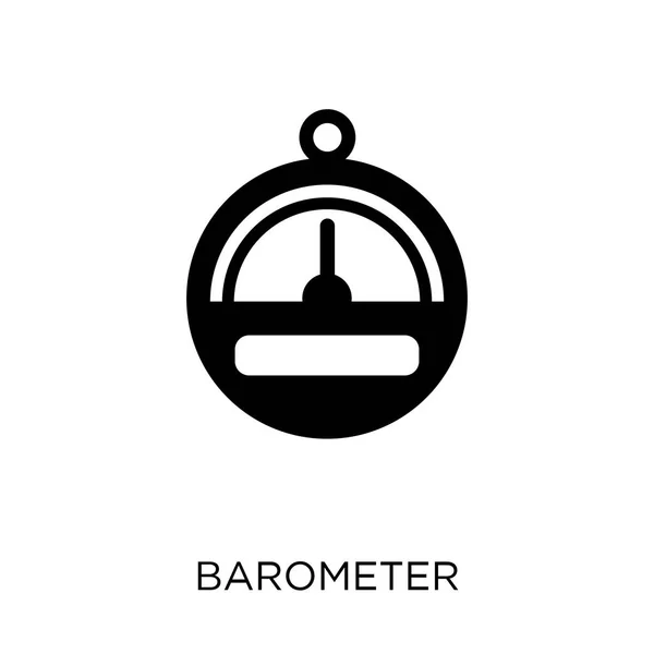 Значок Барометра Дизайн Символа Барометра Морской Коллекции Простая Векторная Иллюстрация — стоковый вектор