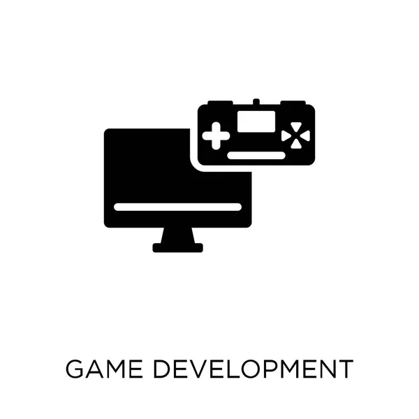 Icono Desarrollo Del Juego Diseño Símbolos Desarrollo Juegos Colección Programming — Vector de stock