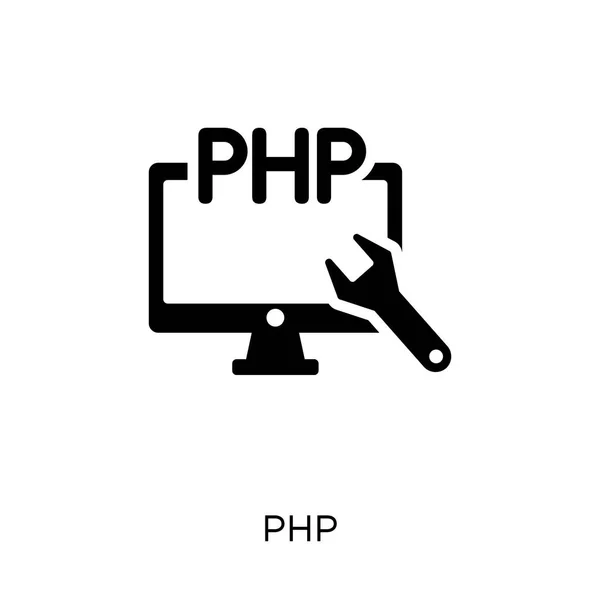 Icono Php Diseño Símbolo Php Colección Programming Ilustración Simple Del — Archivo Imágenes Vectoriales