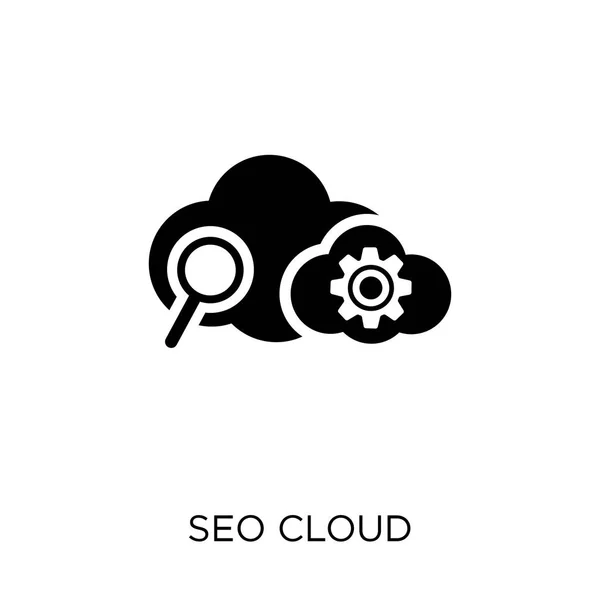 Seo Cloud Symbol Seo Cloud Symbol Design Aus Der Seo — Stockvektor