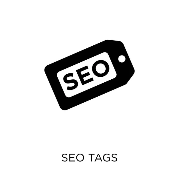 Seo Tags Symbol Seo Tags Symbol Design Aus Der Seo — Stockvektor
