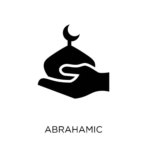 Icono Abrahámico Diseño Símbolo Abrahámico Colección Religión Ilustración Simple Del — Vector de stock