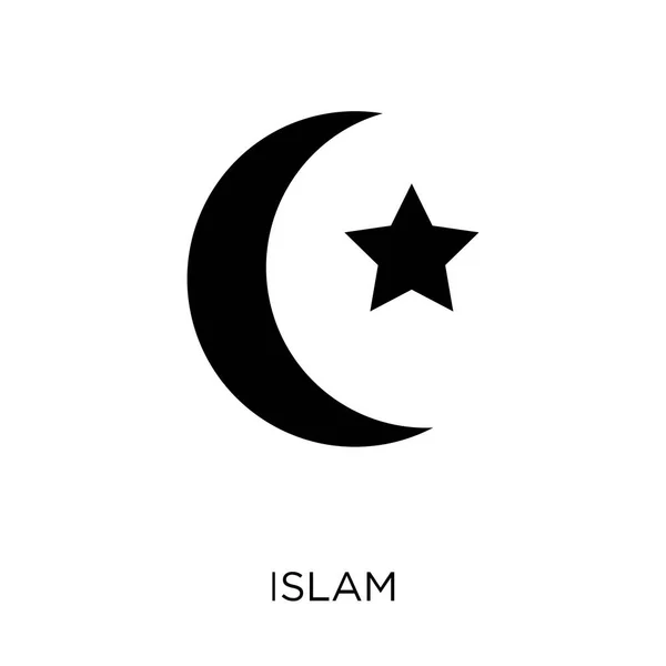 Icono Del Islam Diseño Del Símbolo Islámico Colección Religión Ilustración — Vector de stock