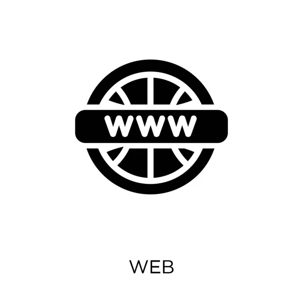 Web Icon Web Symbol Design Seo Collection Simple Element Vector — Stock Vector