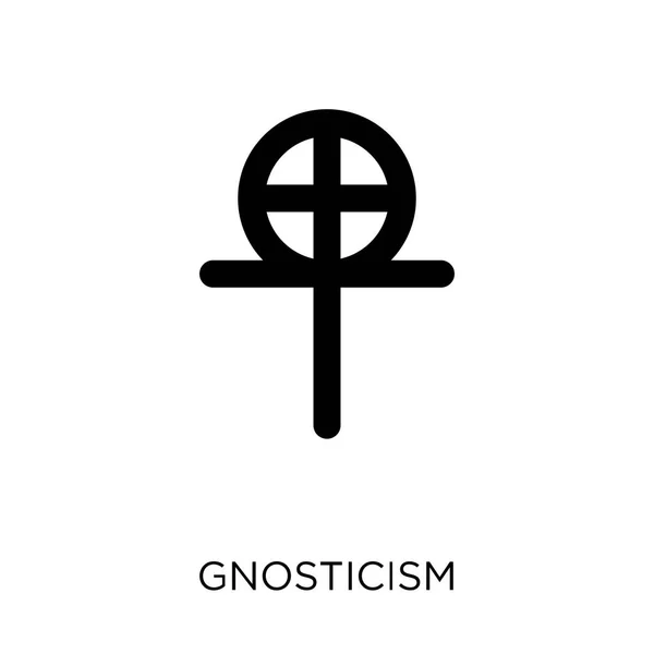 Icono Gnosticismo Diseño Símbolo Gnosticismo Colección Religion Ilustración Simple Del — Vector de stock
