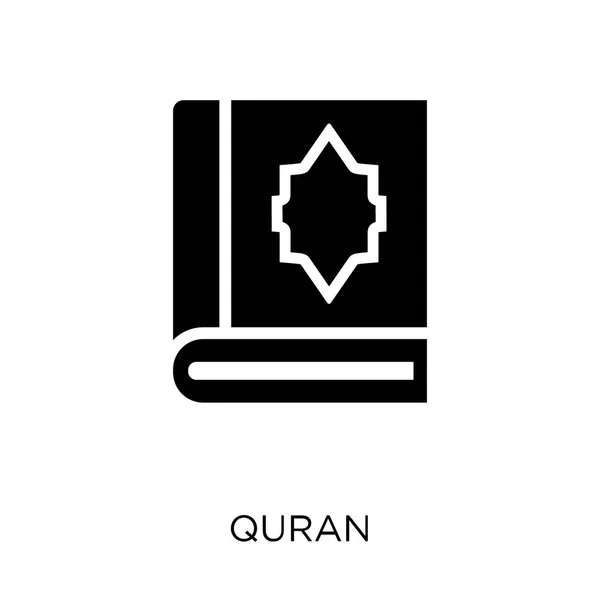 Ikona Koran Koran Projekt Symbol Kolekcji Religii Element Prosty Wektor — Wektor stockowy