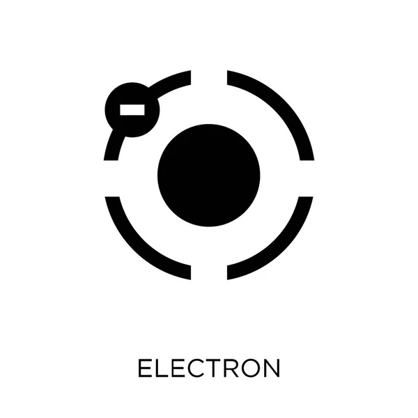 Ikona Elektronów Electron Projekt Symbol Kolekcji Nauki Element Prosty Wektor — Wektor stockowy