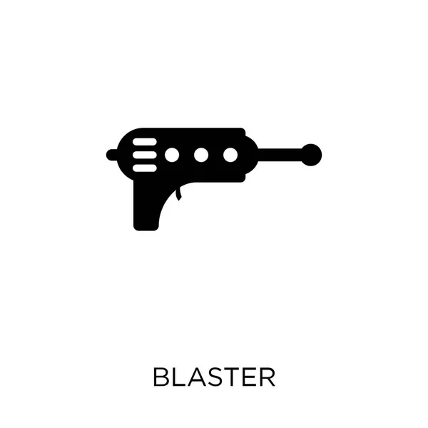 Blaster Ikonen Blaster Symbol Design Från Science Collection Enkelt Element — Stock vektor