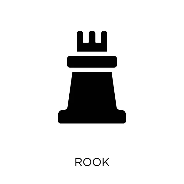 Rook 从策略集合中选择符号设计 简单的元素向量例证在白色背景 — 图库矢量图片