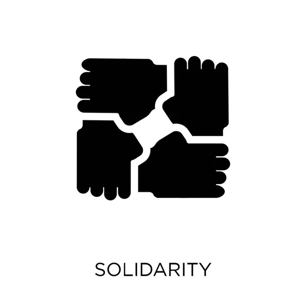 Szolidaritás Ikonra Szolidaritás Szimbólum Tervez Ból Elkezd Gyűjtemény Egyszerű Elem — Stock Vector