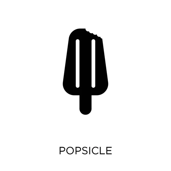 Popsicle Ikona Popsicle Design Symbol Letní Kolekce Jednoduchý Prvek Vektorové — Stockový vektor