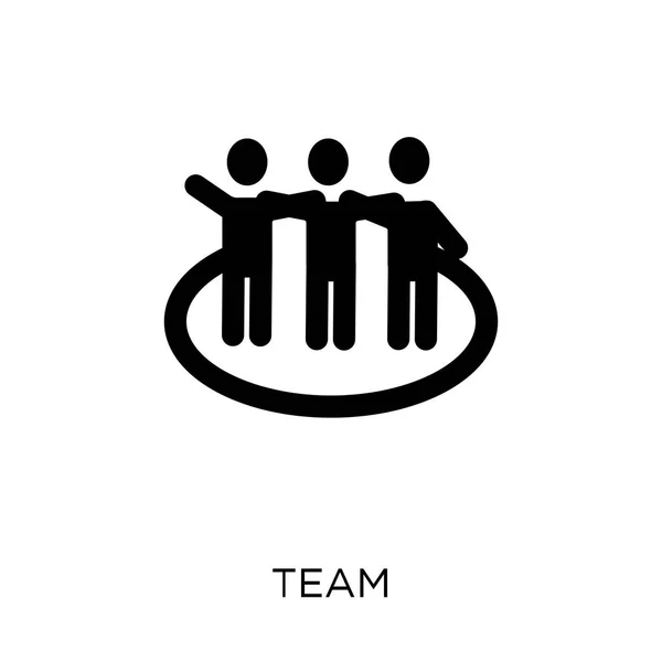 Teamsymbol Team Symboldesign Aus Der Startup Kollektion Einfache Elementvektorabbildung Auf — Stockvektor