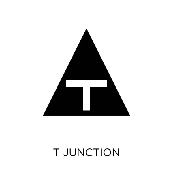 Значок Знака Перехода Дизайн Знака Перехода Коллекции Дорожных Знаков Простая — стоковый вектор