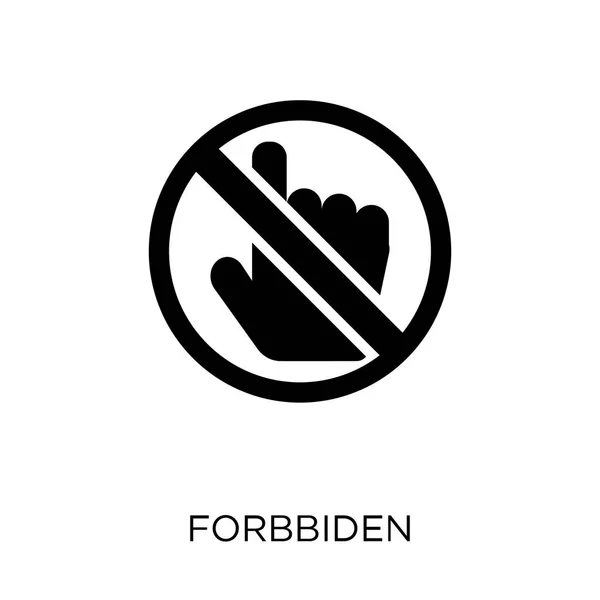 Forbbiden Capture Ikonra Forbbiden Capture Szimbólum Design Web Navigációs Gyűjteményből — Stock Vector