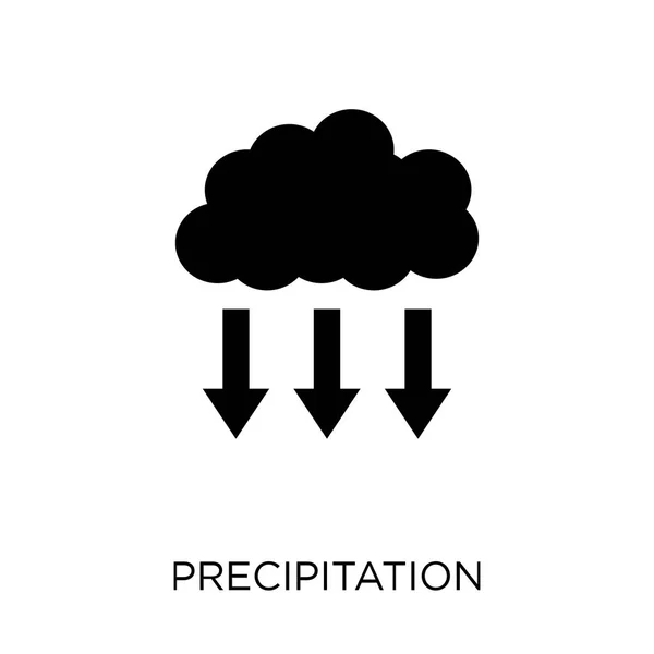 Ícone Precipitação Projeto Símbolo Precipitação Coleção Tempo Ilustração Vetorial Elemento —  Vetores de Stock
